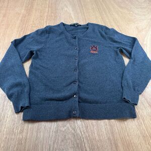 Weatherproof Auburn Tigers Cardigan Womens Small Gray Spring Layer